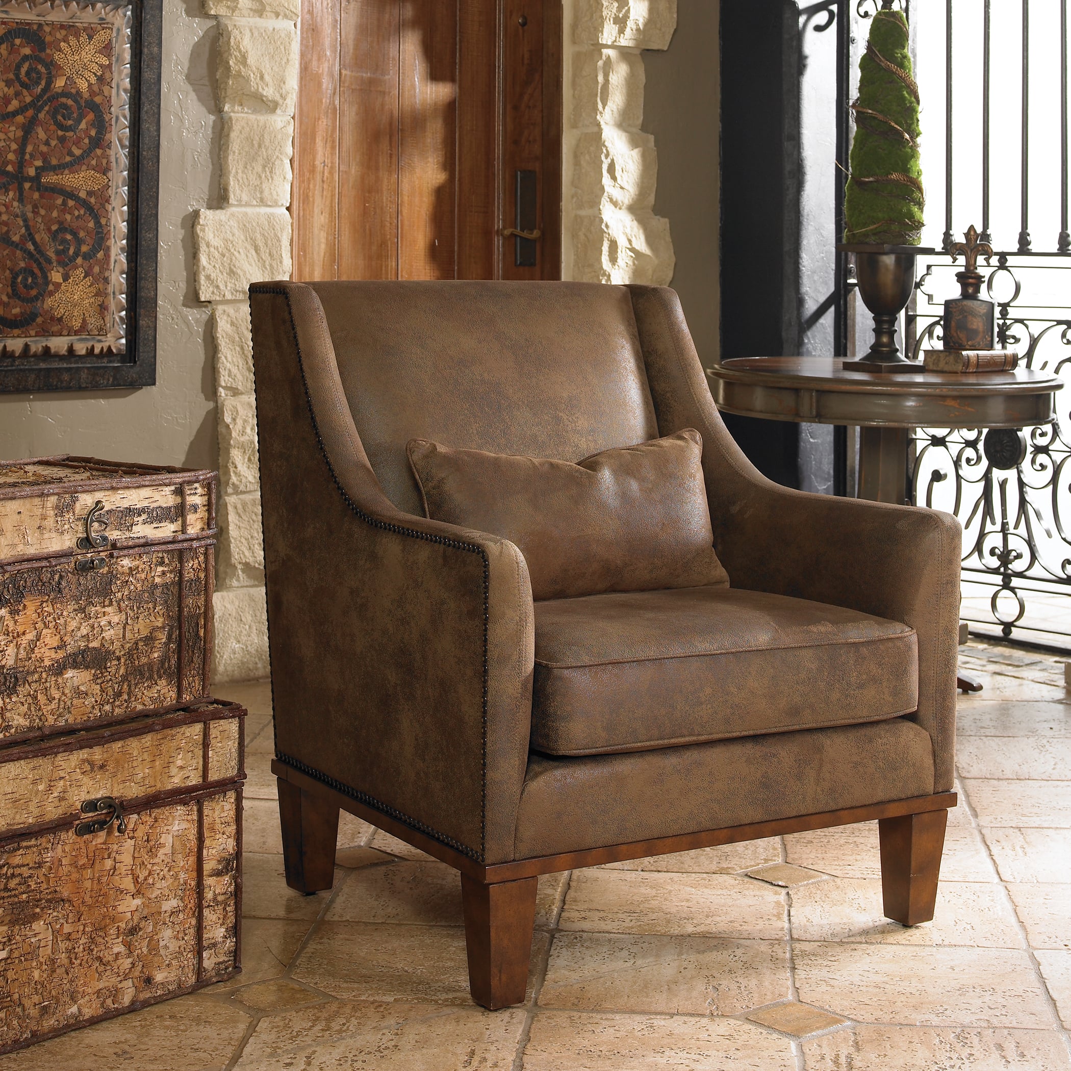 Uttermost Accent Furniture - Accent Chairs Clay Armchair