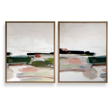 Just Peaking Framed Abstract Prints