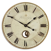 Harrison Gray 23" Wall Clock