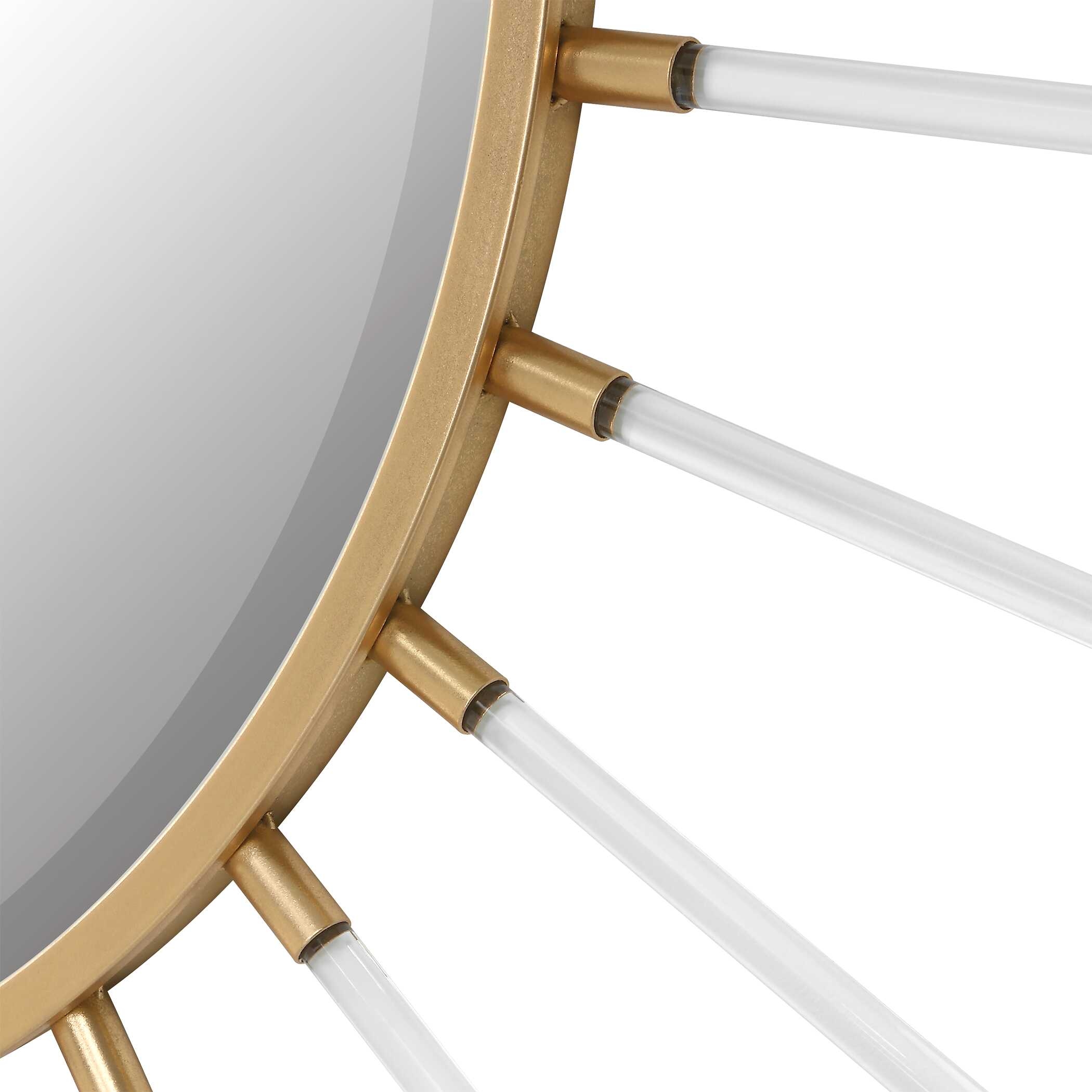 Uttermost Oracle Oracle Round Starburst Mirror