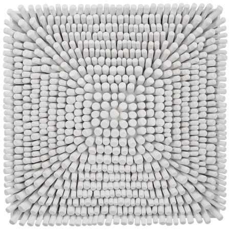 Portside White Wood Wall Panel