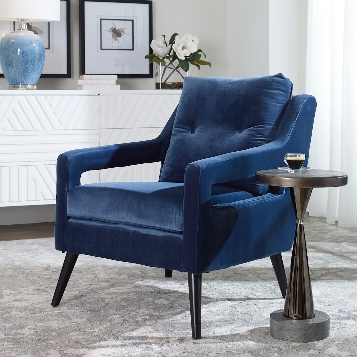 Uttermost Accent Furniture - Accent Chairs O'Brien Armchair