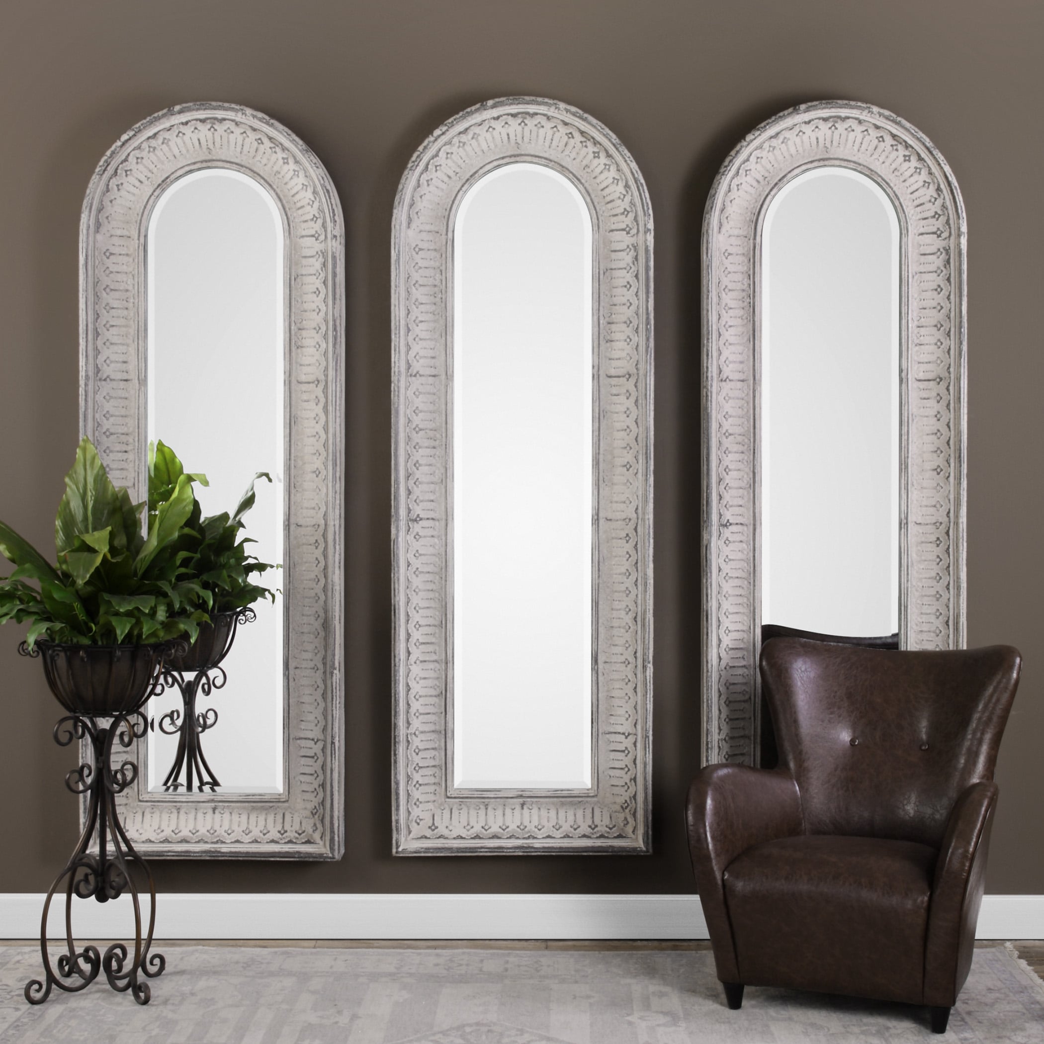 Uttermost Arched Mirrors Argenton