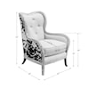 Uttermost Accent Furniture - Accent Chairs Chalina High Back Arm Chair