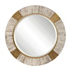 Uttermost Mirrors - Round Reuben Gold Round Mirror