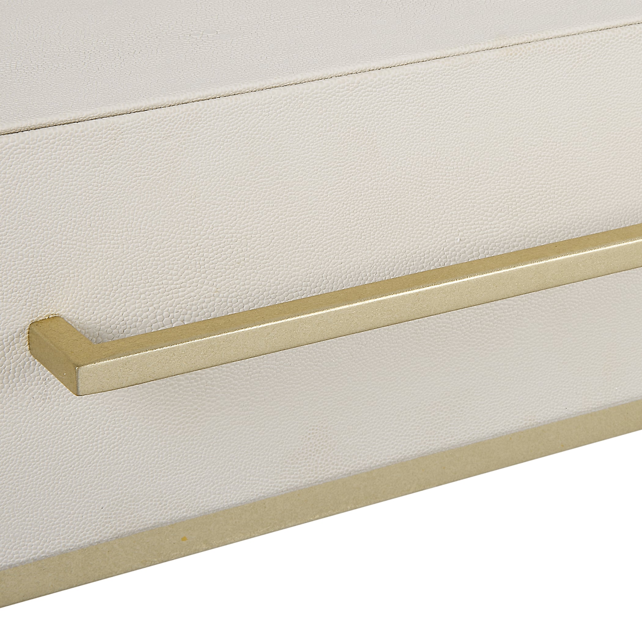 Jewel Modern White Desk