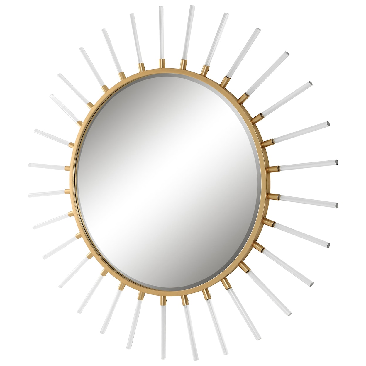 Uttermost Oracle Oracle Round Starburst Mirror