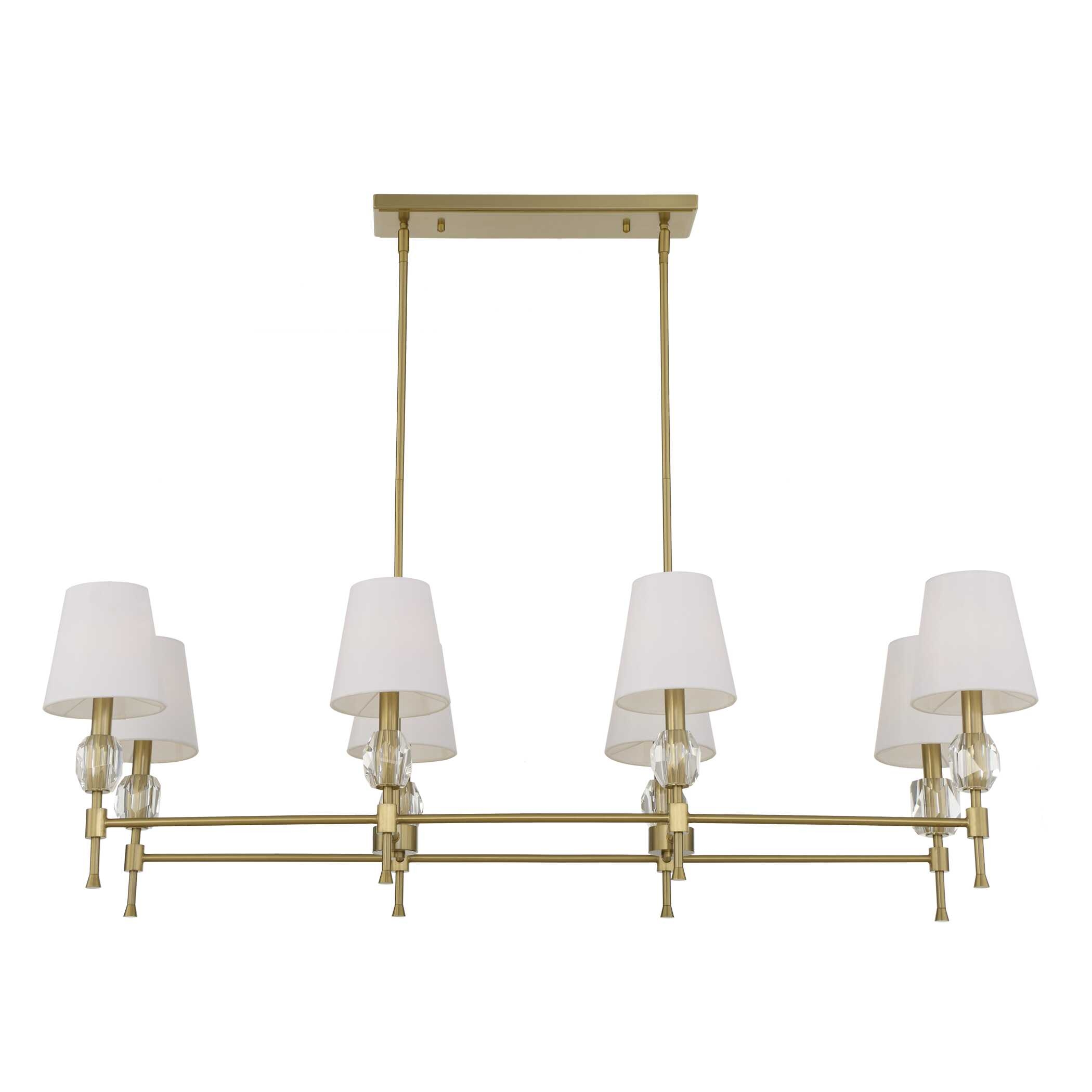 Uttermost Arques Arques 8 Light Linear Chandelier