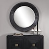 Uttermost Mirrors - Round Frazier Round Industrial Mirror