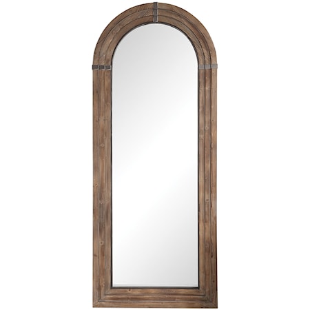Vasari Wooden Arch Mirror