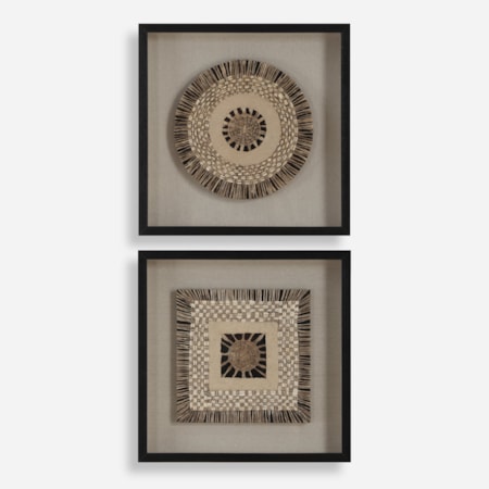 Intertwine Knit Paper Shadow Box