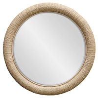 Mariner Natural Round Mirror