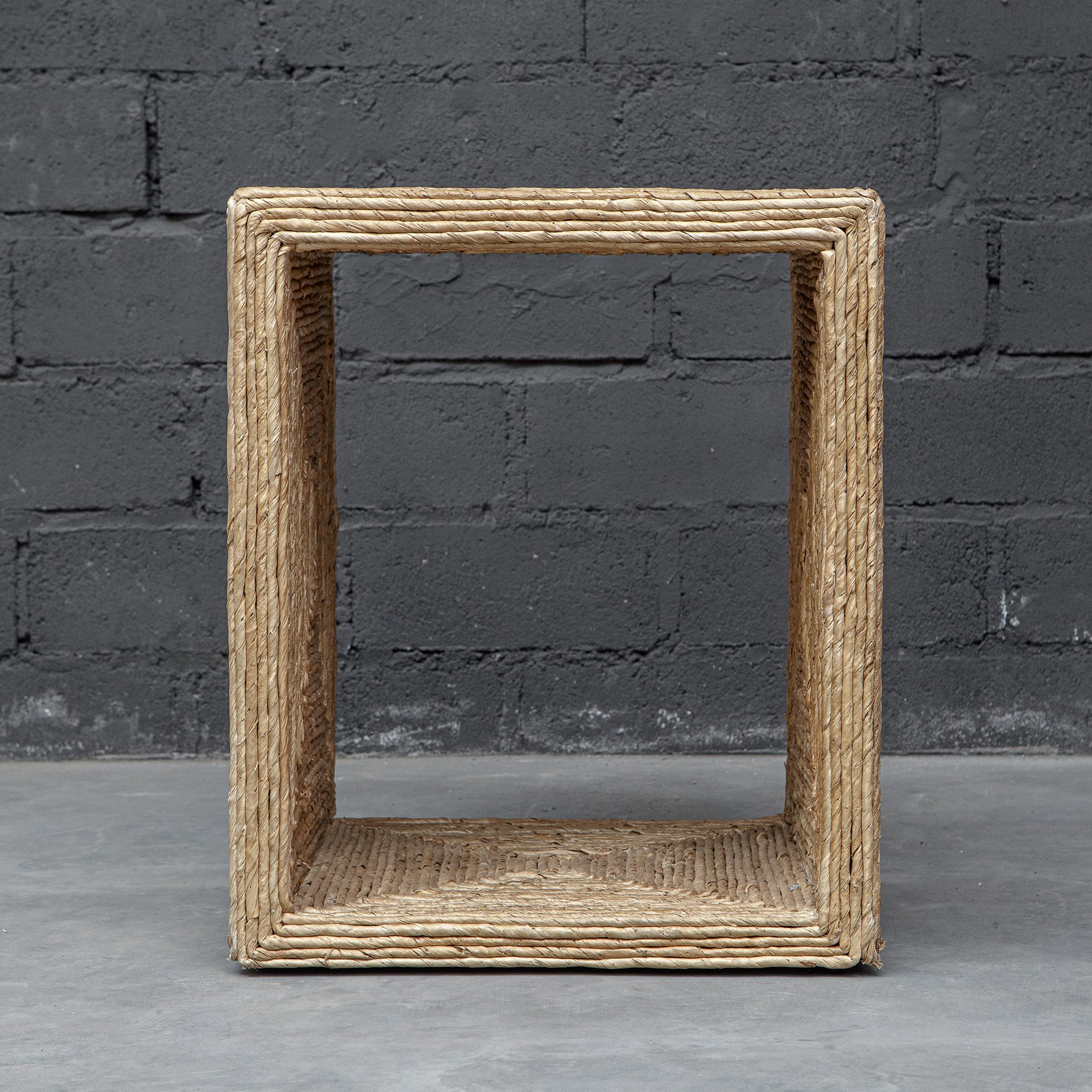 Rora Coastal Woven Side Table