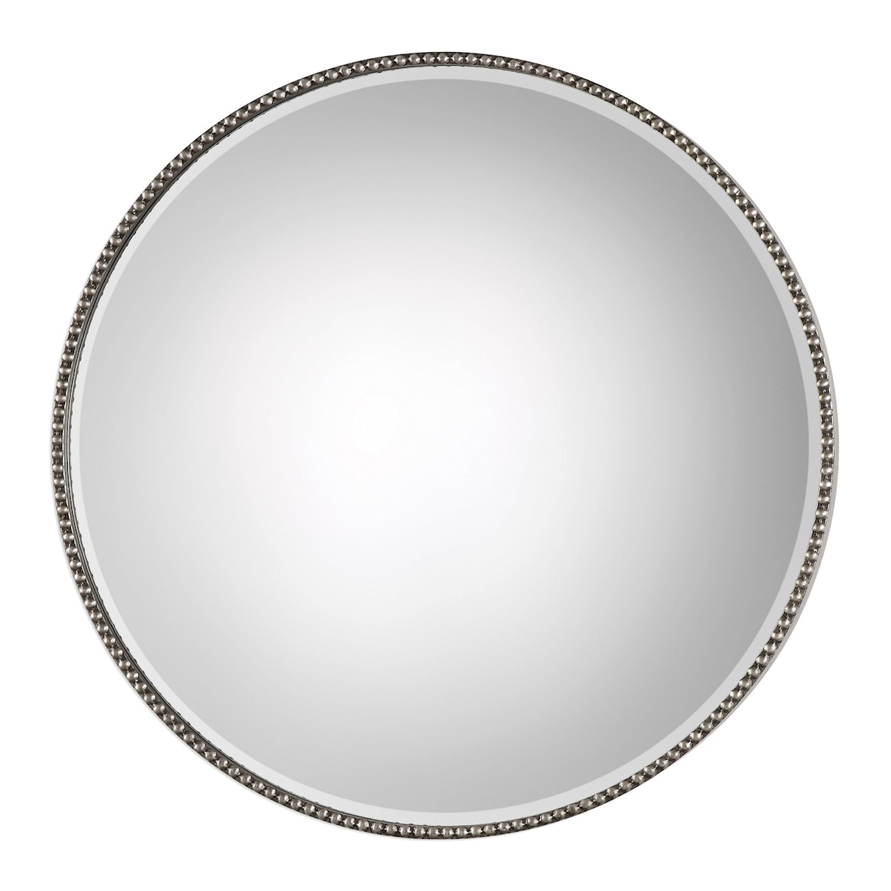 Uttermost Mirrors - Round Stefania Beaded Round Mirror