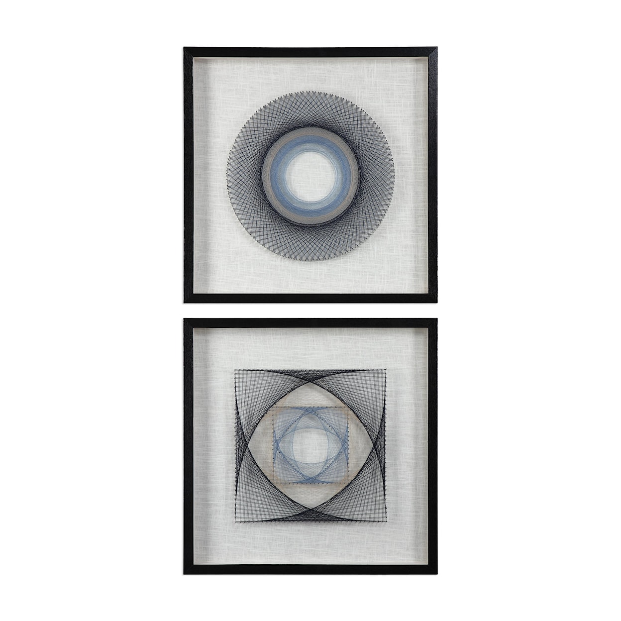 Uttermost Framed Prints String Duet Geometric Art Set of 2