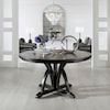 Uttermost Accent Furniture Maiva Round Black Dining Table