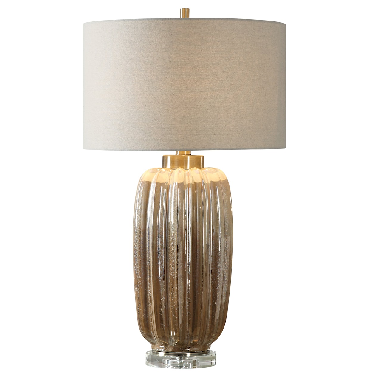 Uttermost Table Lamps Gistova Gold Table Lamp