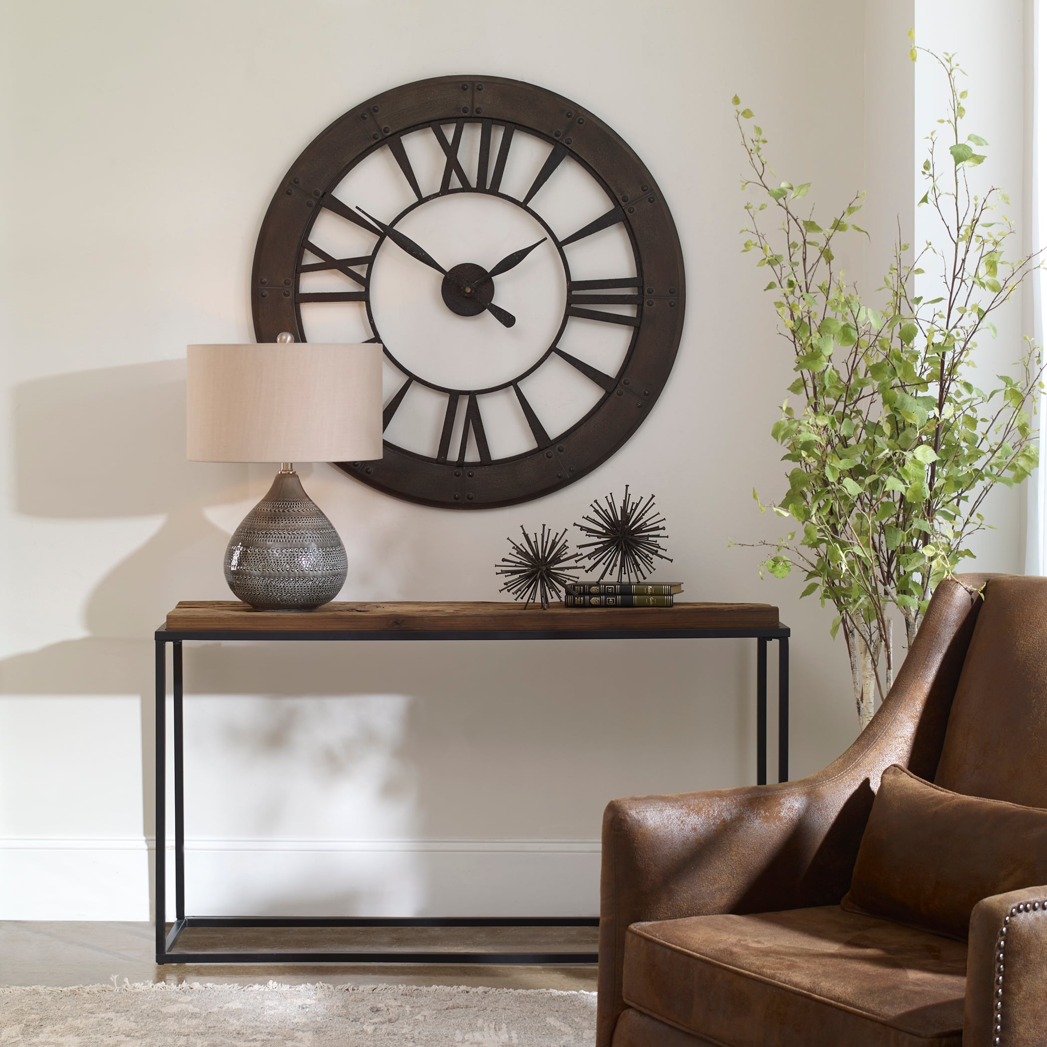 Uttermost Clocks Ronan Wall Clock