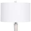 Uttermost Table Lamps Kently White Marble Table Lamp