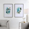 Uttermost Blueprints Blueprints Watercolor Prints Set Of 2