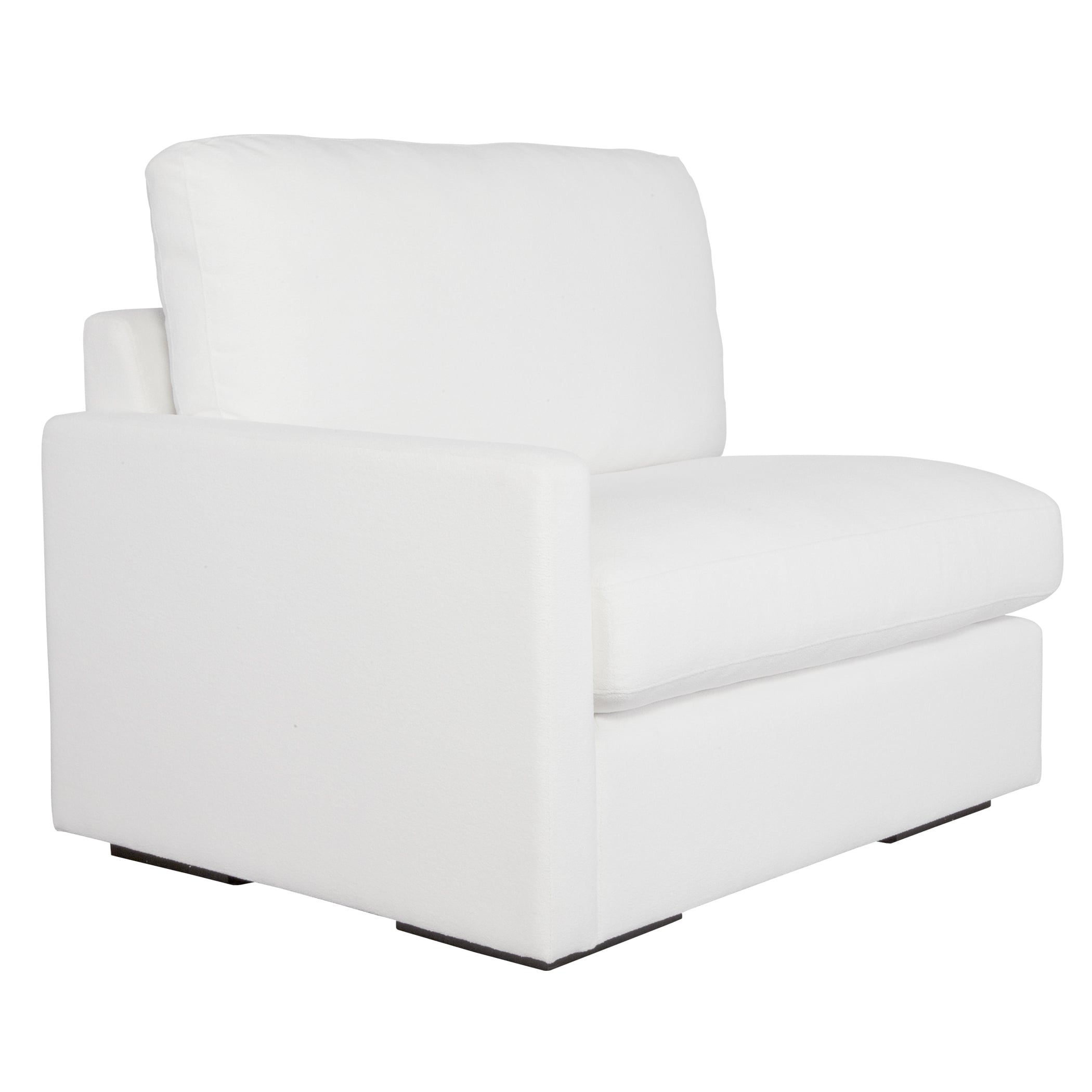 Refuge Arctic White Left Arm Facing Sofa