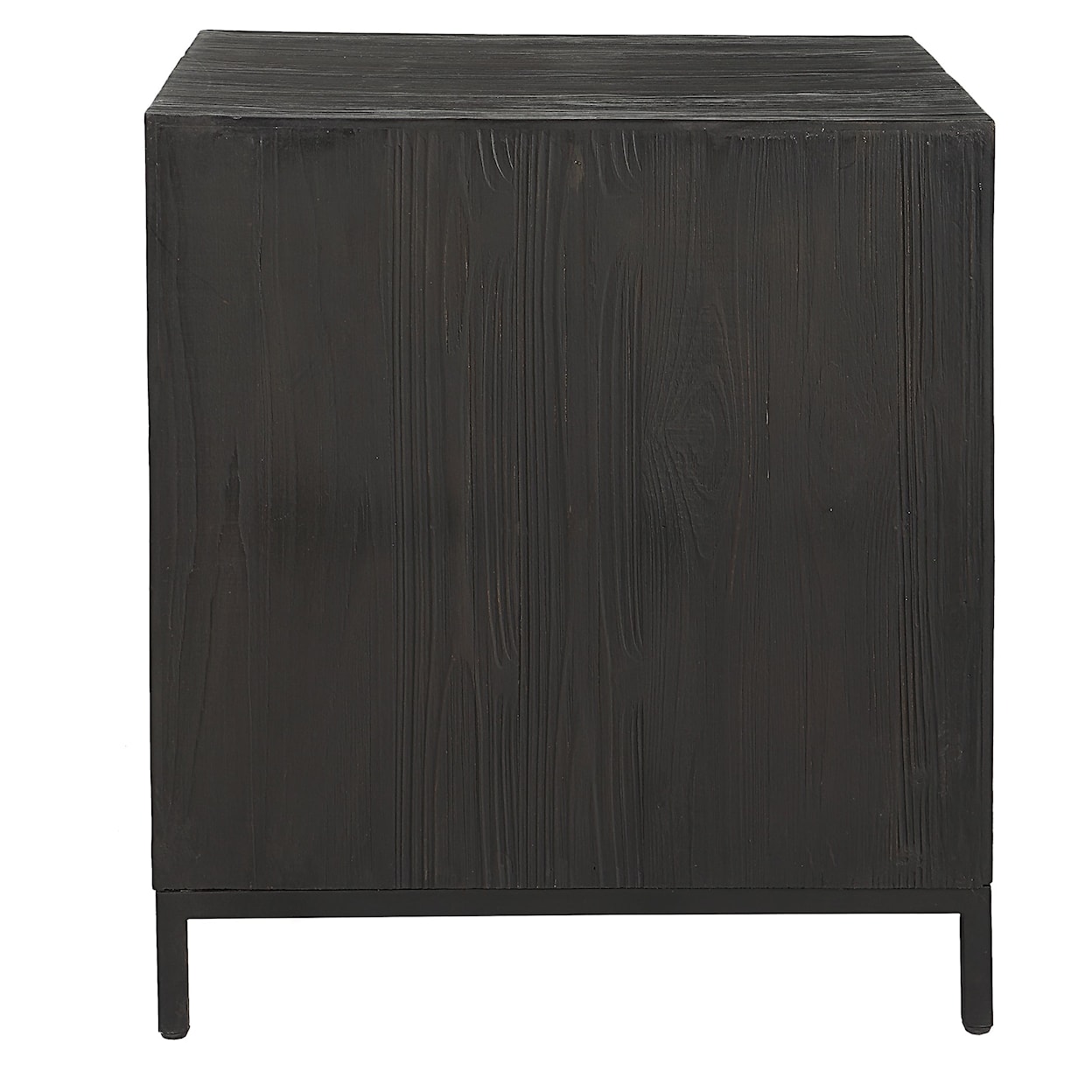 Uttermost Aiken Geometric End Table with Storage