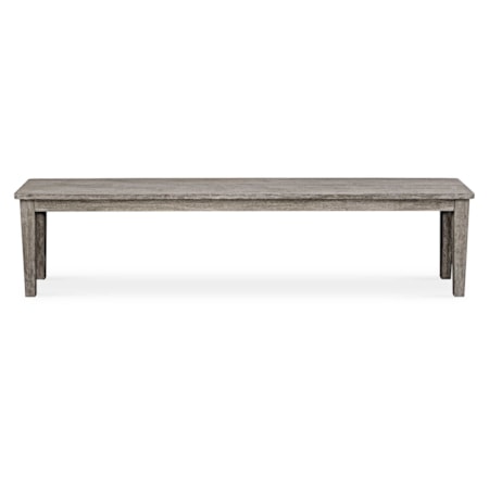 Forsyth Dark Gray Outdoor Bench