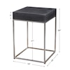 Uttermost Accent Furniture - Occasional Tables Black Concrete Accent Table