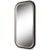 Uttermost Nevaeh Nevaeh Curved Rectangle Mirror