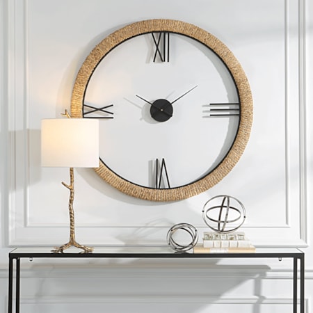 Montecito Coastal Modern Wall Clock