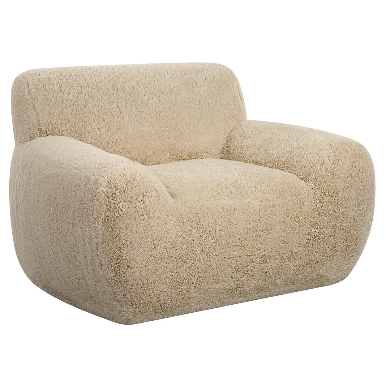 Uttermost Abide Abide Sheepskin Accent Chair