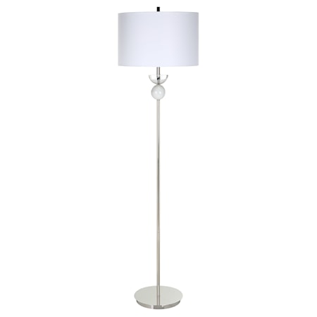 Nickel Floor Lamp