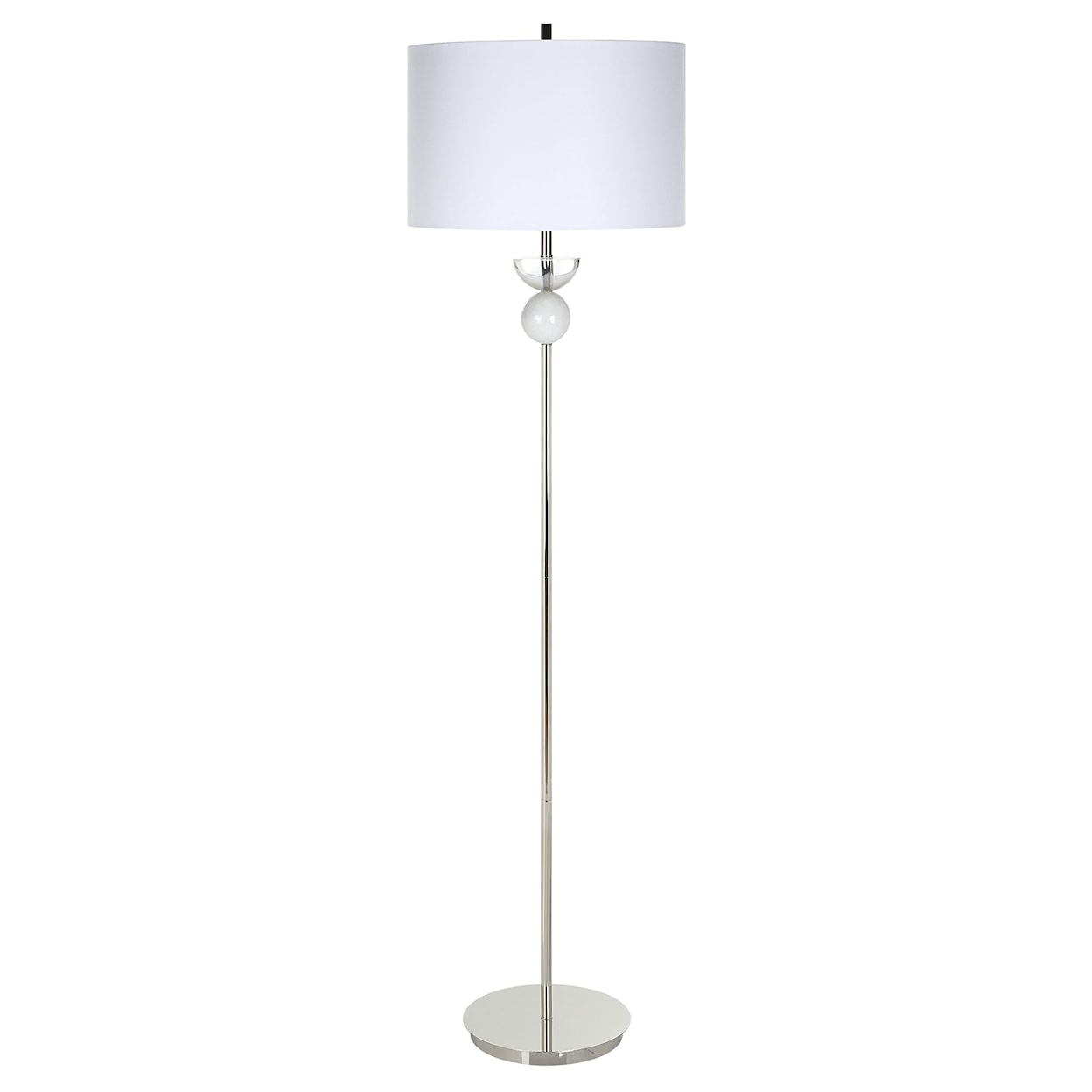 Uttermost Exposition Nickel Floor Lamp