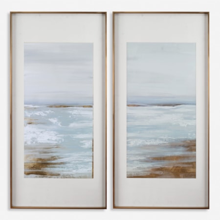 Coastline Framed Prints S/2