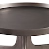 Uttermost Accent Furniture - Occasional Tables Kenna Nickel Accent Table