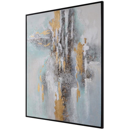 Mountain Mist Hand Painted Canvas