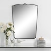 Uttermost Tiara Curved Iron Wall Mirror