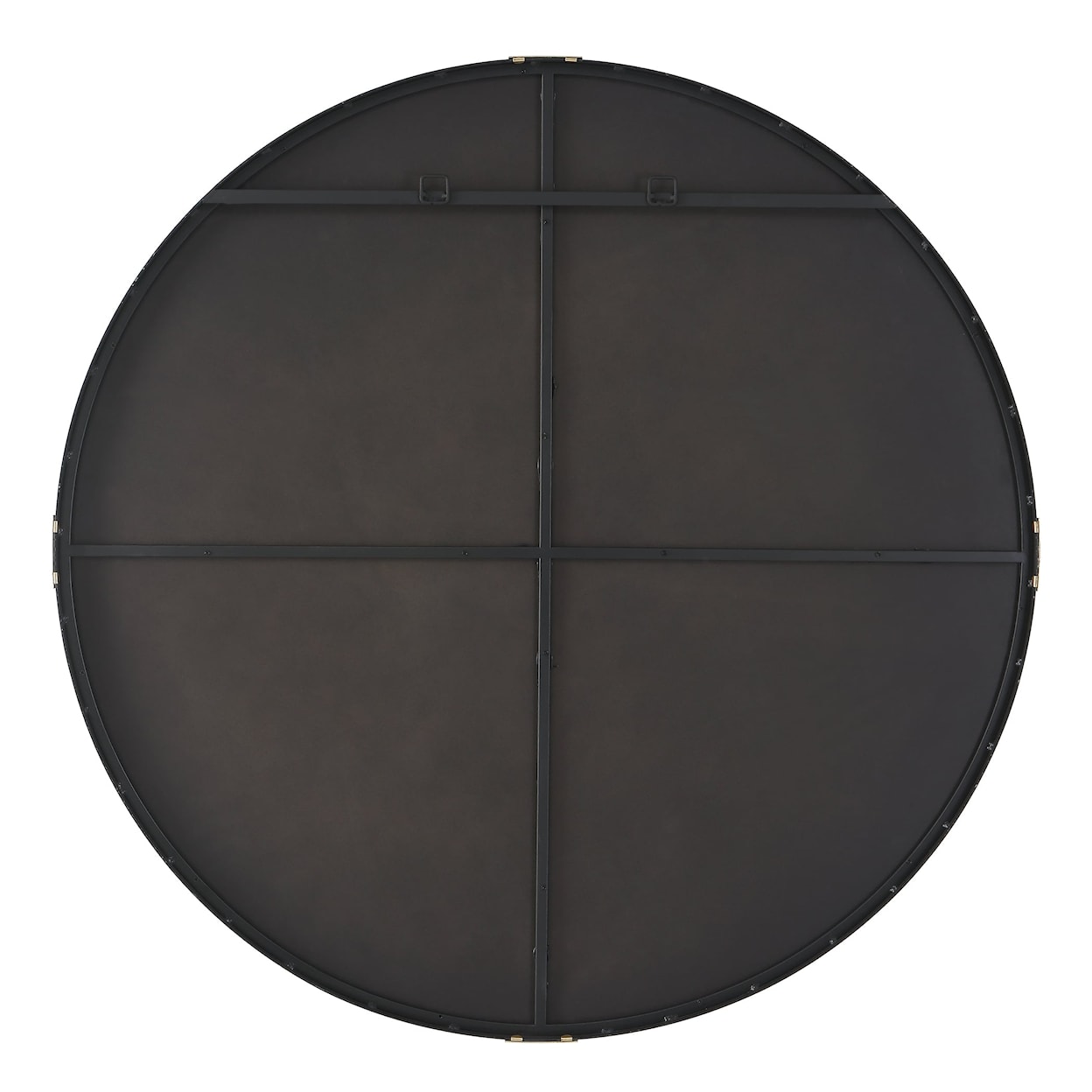 Uttermost Clip Modern Round Mirror