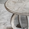 Uttermost Accent Furniture - Occasional Tables Maiva White Accent Table