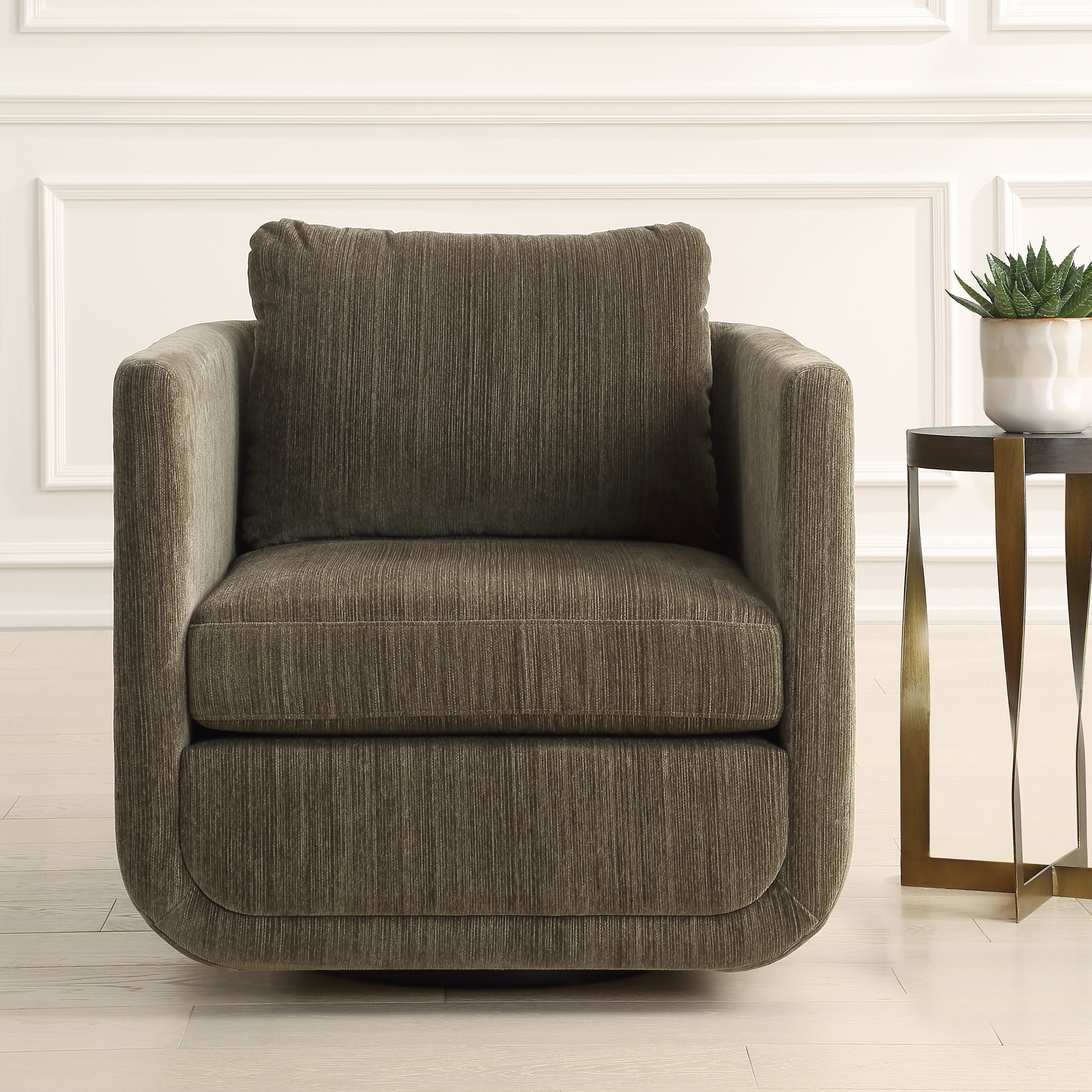 Uttermost Abound Abound Herb Swivel Chair