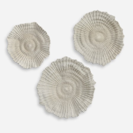 Ocean Gems Coral Wall Decor Set/3