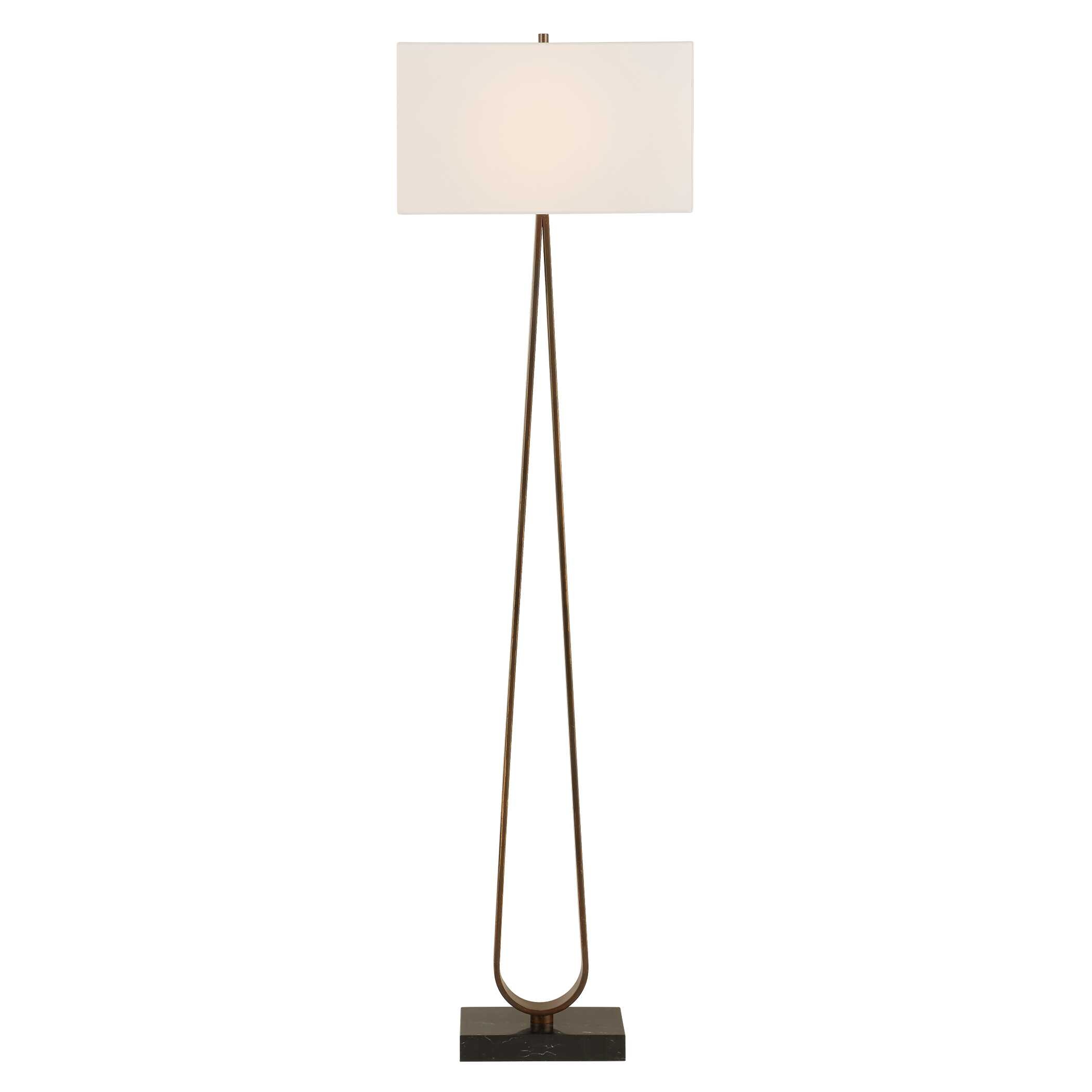 Uttermost Galloway Galloway Minimalist Bronze Floor Lamp