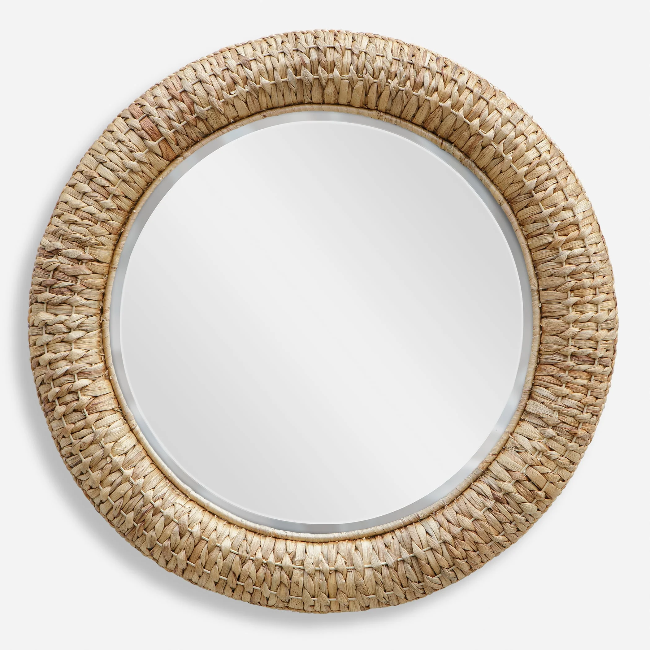 Uttermost Twisted Seagrass 08179 Twisted Seagrass Round Mirror ...