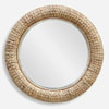 Uttermost Twisted Seagrass Twisted Seagrass Round Mirror