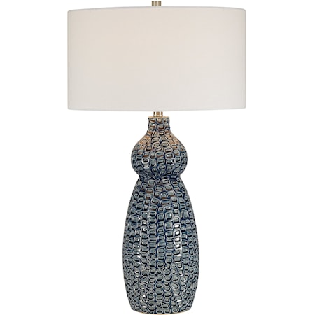 Holloway Cobalt Blue Table Lamp