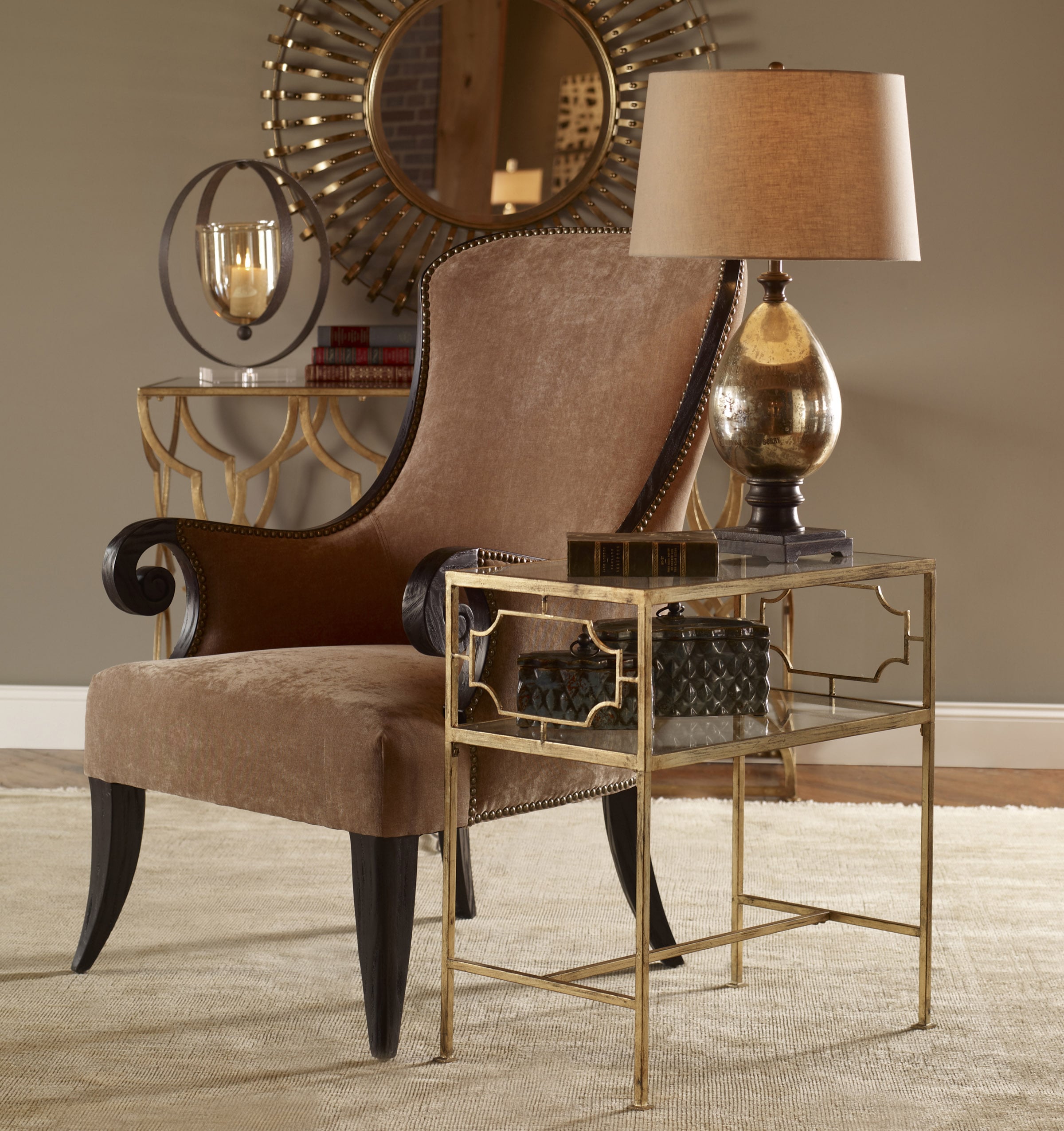 Uttermost Accent Furniture - Occasional Tables Genell Side Table