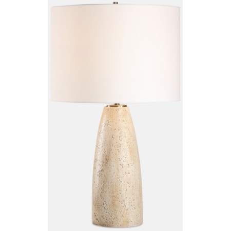 Maury Travertine Table Lamp