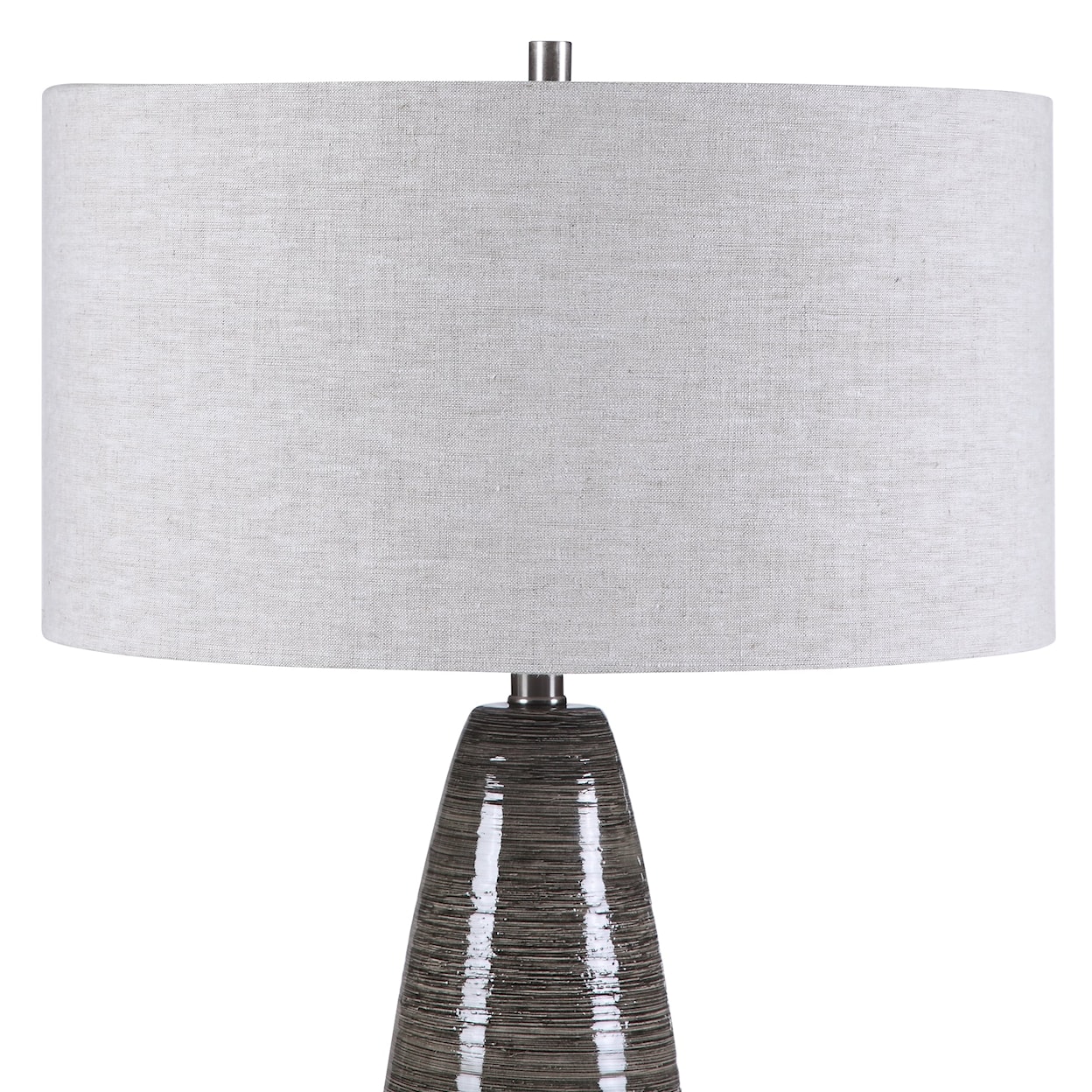 Uttermost Table Lamps Cosmo Charcoal Table Lamp