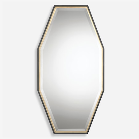 Savion Gold Octagon Mirror