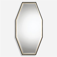 Savion Gold Octagon Mirror